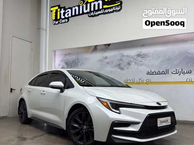 تويوتا كرولا SE موديل 2024 مع ضمان سنه