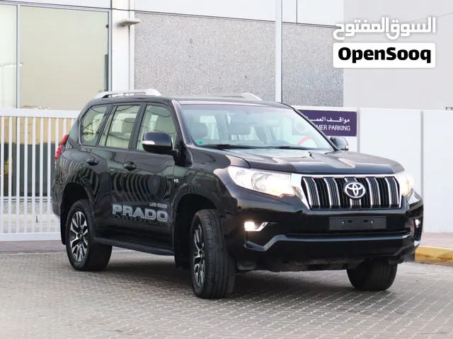 Toyota Prado 2022 GCC TXL 40000 KM   تويوتا برادو 2022 خليجي صبغ الوكاله بالكامل بدون اي حادث  ONLY