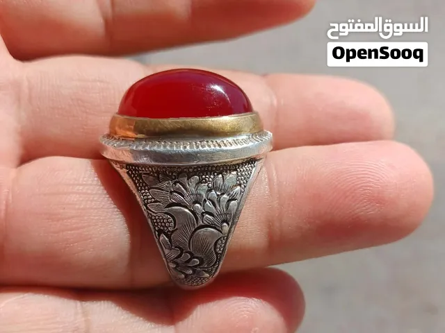 خاتم صياغه قلمزاني ايراني. نقش عباسي