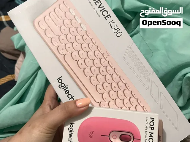 Logitech Pink Keyboard & Pop Mouse