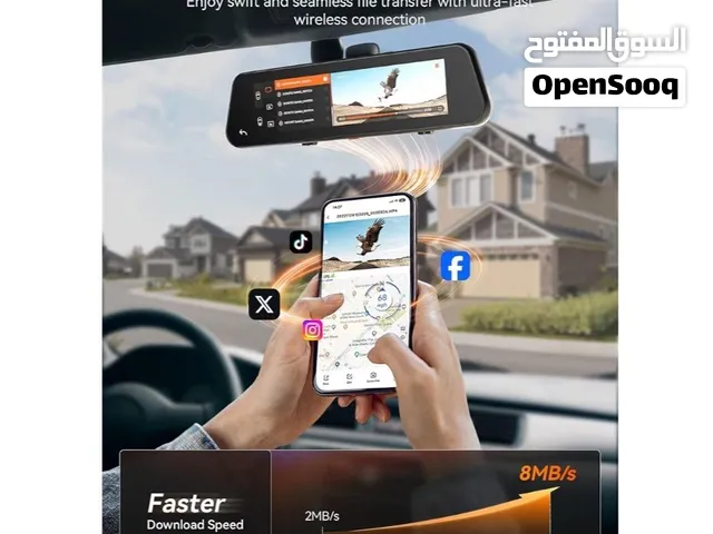 WOLFBOX G900 PRO Mirror Dash Cam new pack
