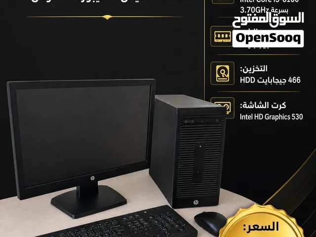 كمبيوتر hp للبيع مستعمل بحالة ممتازة