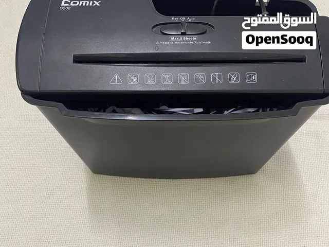 فرامة ورق شخصية Comix S202 أصلية - بحالة ممتازة جداً (كالجديدة)