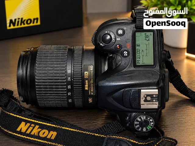 للبيع كاميرا   نيكون 7100  شتر 44 عدسه 18-105 رام 32  بطاريه + شاحنه