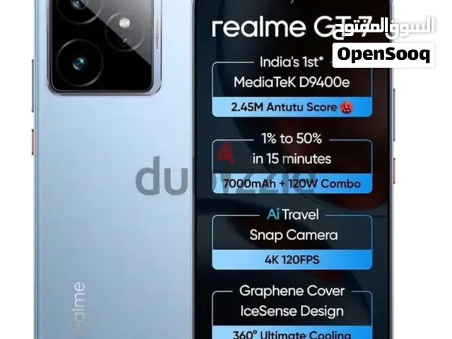 Realme GT 7 12GB 512GB 7000mah ESIM Dual Sim