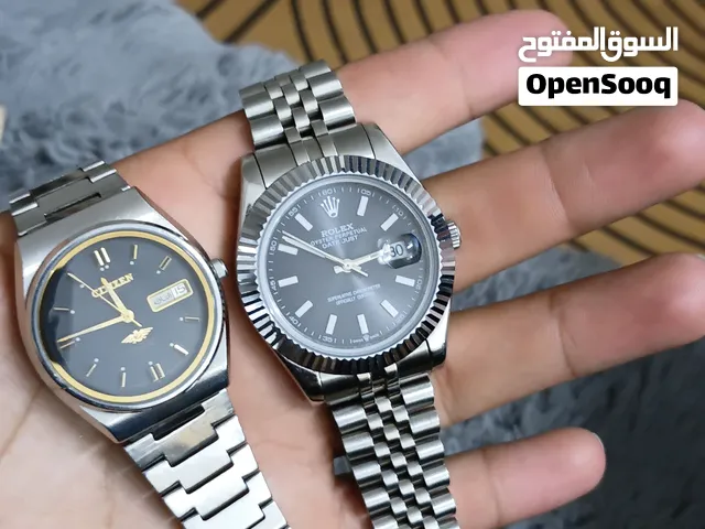 للبيع ساعتين سيتيزنت ورولكس اعلا اكولتي