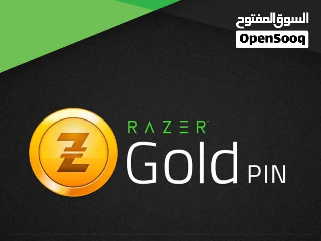 متوفر شحن Razer Gold لجميع الألعاب والخدمات