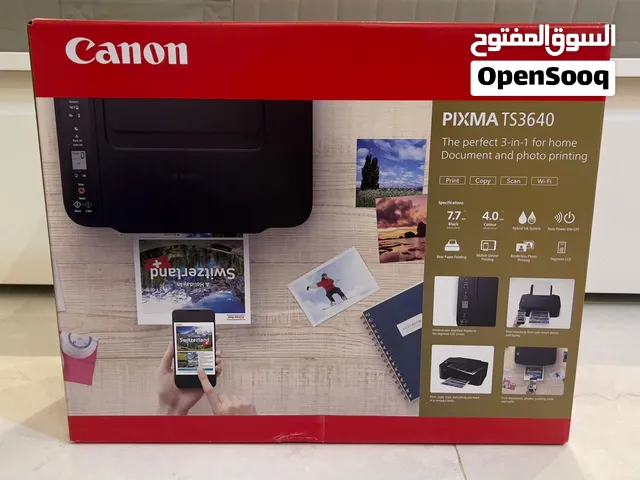Canon PIXMA TS3640 in brand-new, open-box condition