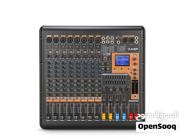 ميكسر صوت AISP DMR-835، Mixer Audio، 8 قنوات مع Amplifier 350W