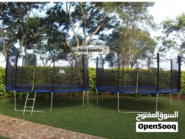 TRAMPOLINES 3.65m 3499dh & 4.20m kidilo