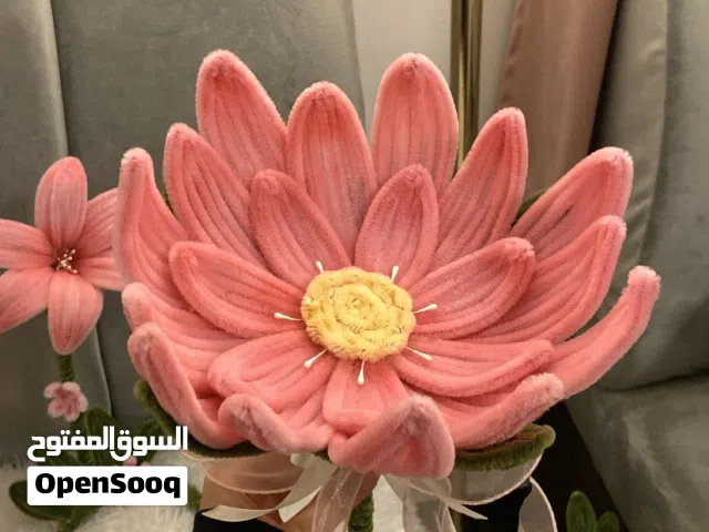 ورده مخمل صناعه يدويه
