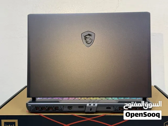 MSI Vector 16 HX AI - RTX 5070 Ti - Core Ultra 9  275HX- لابتوب ألعاب