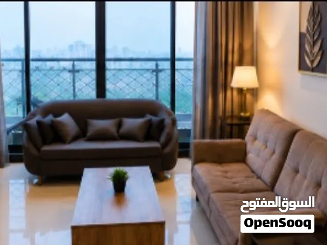 شامل الكهرباء والماء بدون لمت ..للايجار شقة في ضاحية السيف في مبنى بلميرا