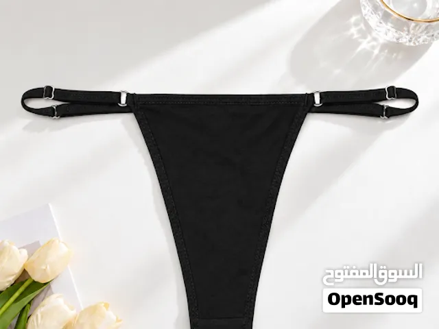 *باندل 6 قطع ثونج بانتى قطن - Adjustable Thong  > *6 قطع بسعر قطعة واحدة؟ أيوة بجد!*
