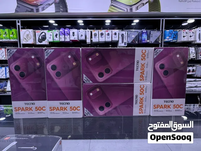 TECNO SPARK 50C (128GB/8+4 RAM) متوفر جديد كلين داخل ليما موبايل بسعر مميز بكفالة الوكيل الرسمي