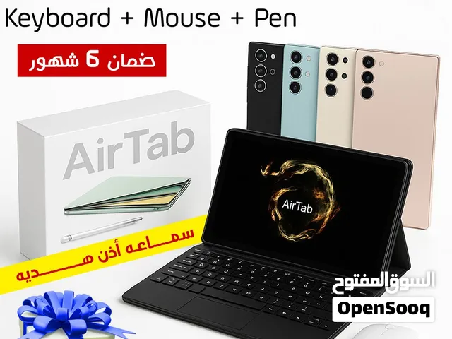 AirTab U25 Pro 10 Tablet + Keyboard + Mouse + Pen ضمان 6 شهور
