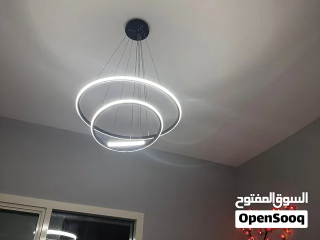 3 Modern LED Circular Pendant Light - Triple Ring