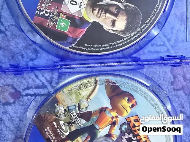 شريط بلايستيشن4 14 fifa و Ratchet Clank