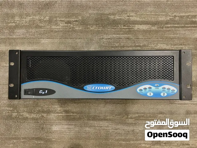 crown power amplifier