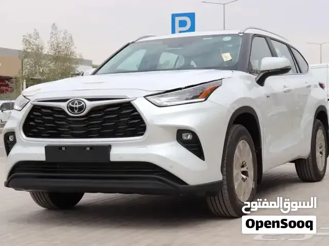 تويوتا هايلندر العائلية GLE نصف فل 2026 بقسط شهري 2400 ريال
