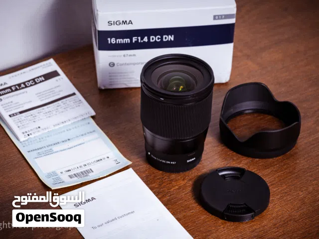 Sigma 16mm f1.4 DC DN Canon M50 M6 M5 M200 M100