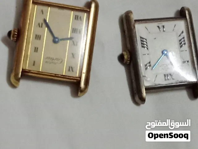 ساعة كارتييه تانك فيرميل كوارتز كلاسيكية أصلية - Cartier Tank Vermeil ساعة موست دي كارتييه تانك كلاس