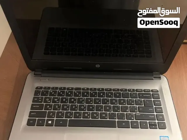 للبيع لابتوب HP Core i5 الجيل السادس — رام 8GB وكرت شاشة AMD منفصل