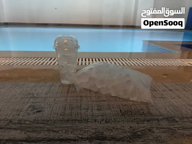 ثلج مكعبات بمياه التحلية