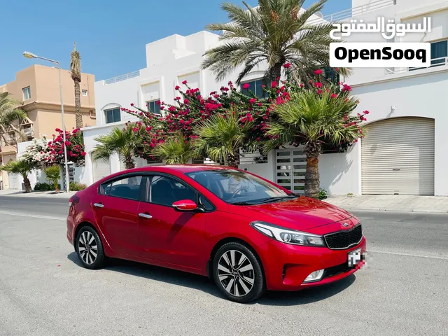 *KIA CERATO*2018* *Bahrain Agency* *Model -  2018* *Km - 130k km* Engine -  1.6L  Color – Red  *Regi
