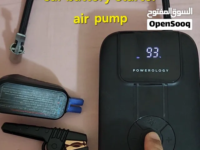 منفاخ اطارات وشاحن بطارية السيارة car starter and Tyre pump