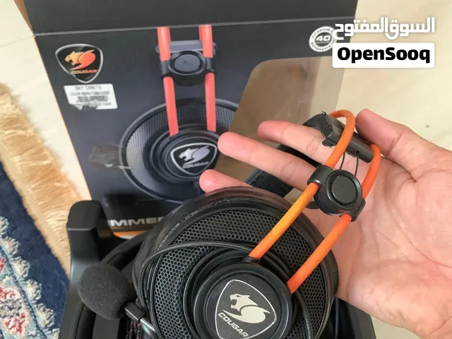 سماعتين حاسوب cougar و jbl