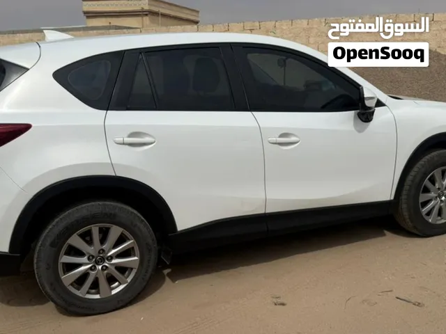 2016 Mazda CX-5 Hatchback in White with LED Lights and Advanced Tech Features