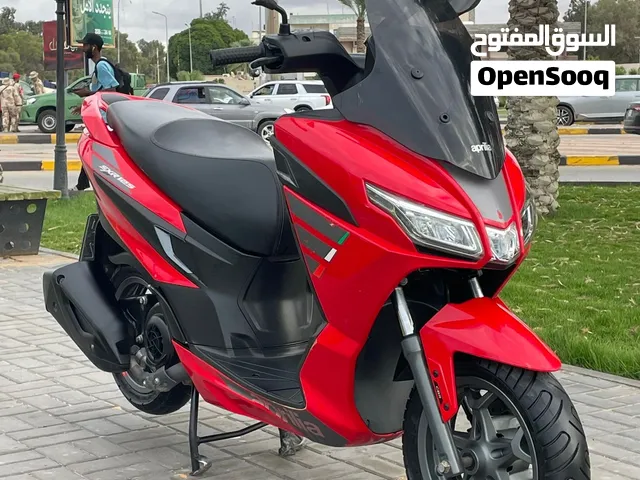 ابريليا sxr125 الله يبارك