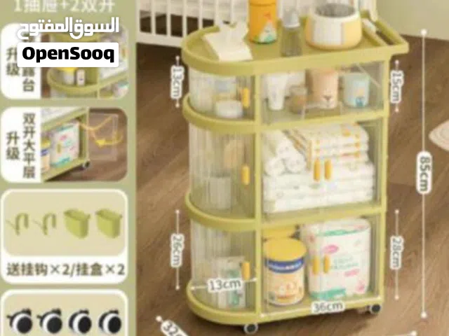 دولاب لادوات الطفل  وسرير للاطفال