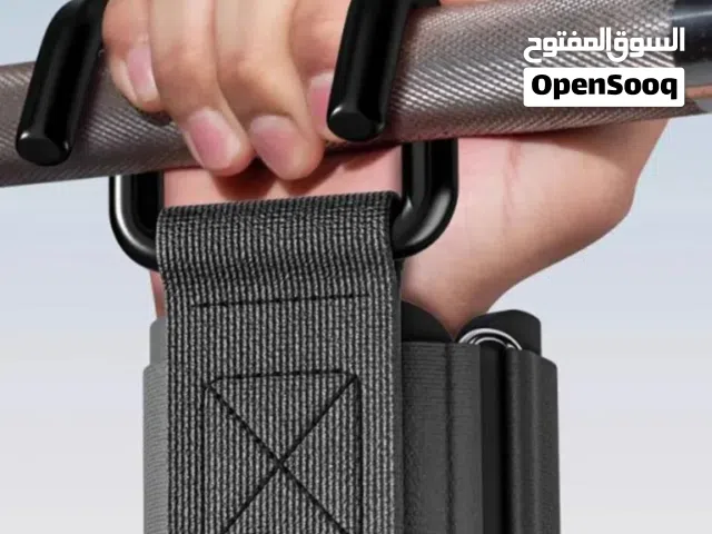 كفوف خطافات رفع Lifting Hooks ل تمارين رفع الأثقال لتقليل احكتاك كف اليدين وزيادة القدره و التحمل