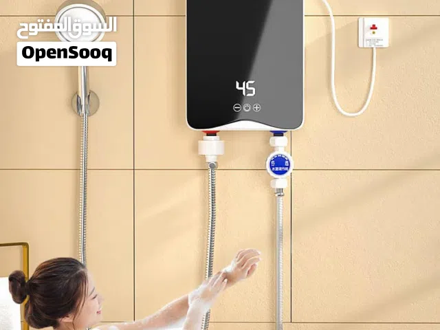سخان مياه كهربائيّ سخان الحمام السريع من شارب الكميه محدووده استمعت معا الوصف