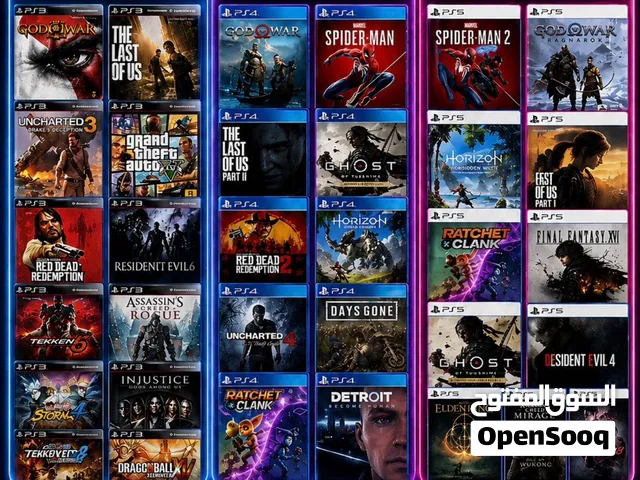 PS3/PS4/PS5 games  ألعاب PS3/PS4/PS5