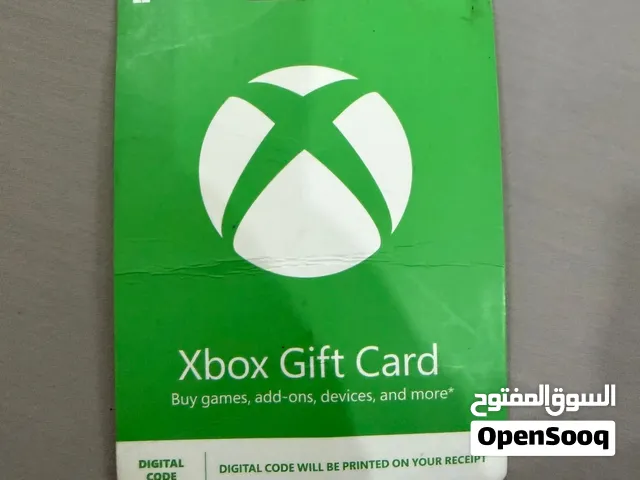 بطاقة إكس بوكس 15 دولار للبيع (Xbox Gift Card $15)