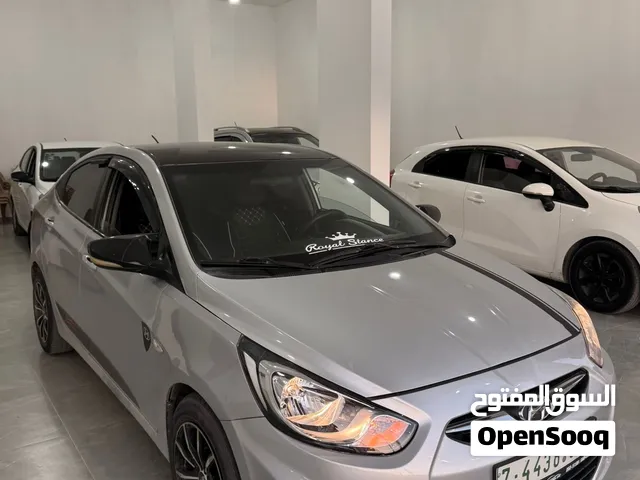 هيونداي اكسنت ديزل 2014 1600 4 غياز ديزل قطاره بالمصروف جديدة وكالة
