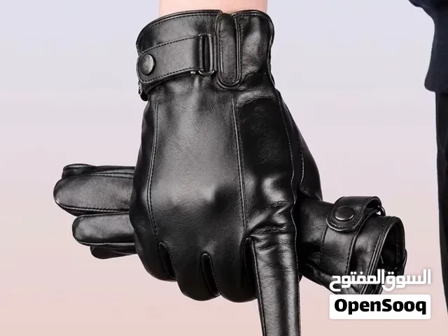 قفازات باللون الأسود قفازات ل ركوب الدراجات واستعمال الأخرى