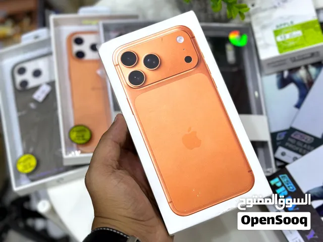 عرض خااص : iPhone 17 pro max 512gb بالذاكرة العملاقة - جديد - نسخة الشرق الأوسط بأقل سعر في السوق
