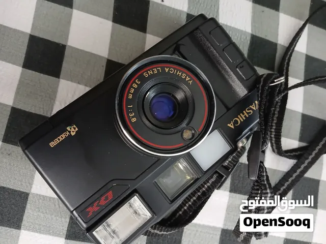 كاميرا فيلم كلاسيكية يابانية Yashica MF-2 Super (شغالة 100% ومجربة) + بيت الكاميرا الأصلي