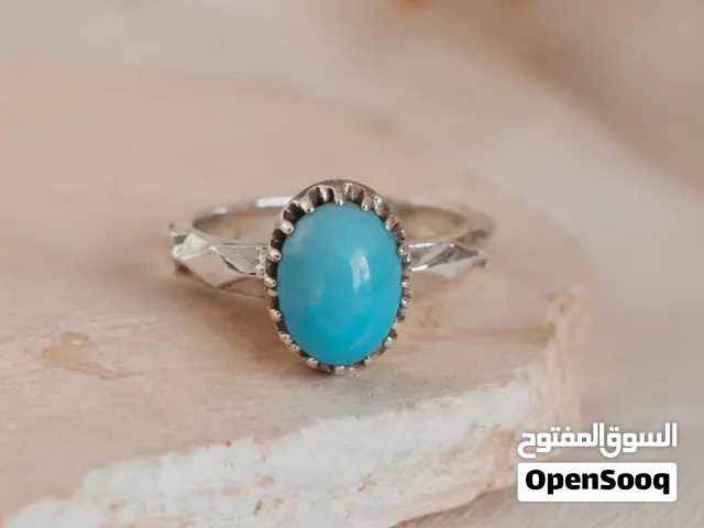 خاتم فضة فیروزة