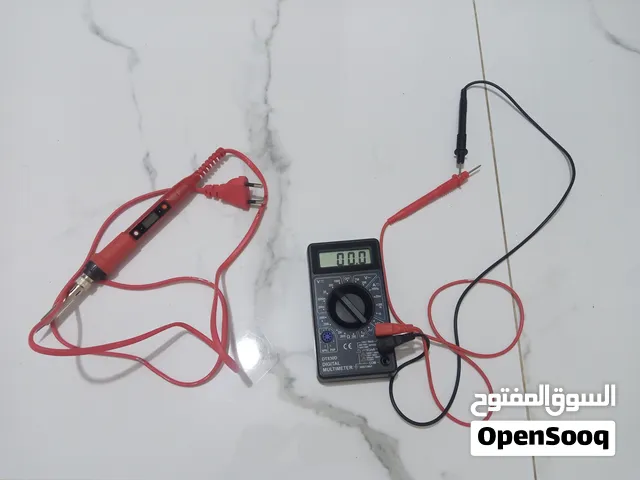 ميتر كهرباء وايضا لحام الكترونيات