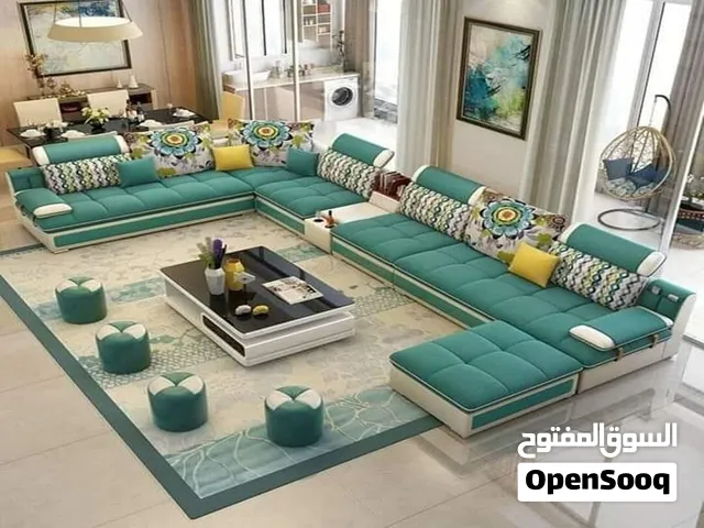 ركنة رويال الأيقونية من دريم هاوس امتلك الفخامة المطلقة تصميم U-Shape فخم يناسب المجالس والصالونات
