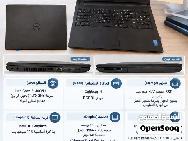 لابتوب Dell نظيف