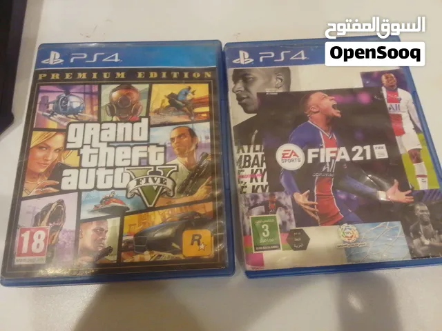 شريط سوني 4 قراند و FlFA 21