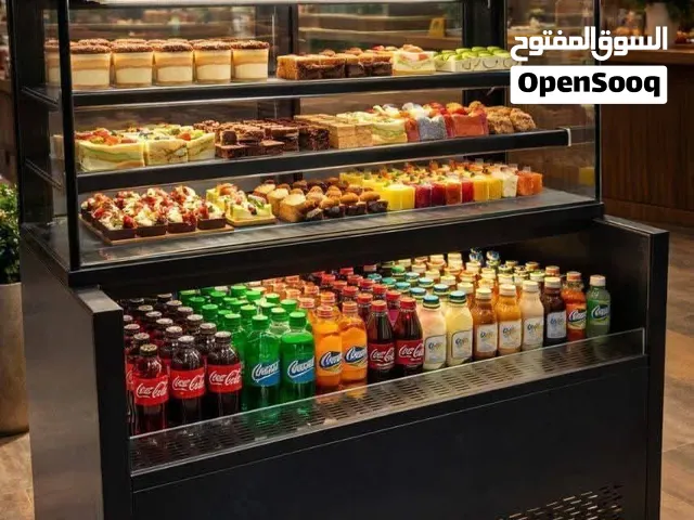 اكبير تشكيله من ثلاجات الديزيرت و ثلاجات الجبن و من اول 90سم لحد 200سم و عليه ضمان كمان