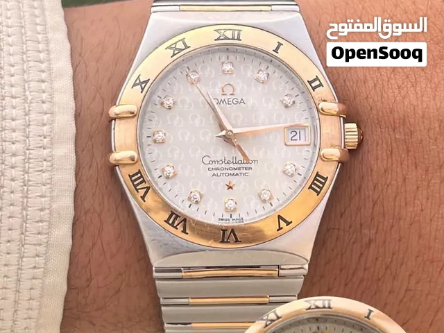 VIP OMEGA Constellation 36M gold&diamond automatic movement special edition very clean
