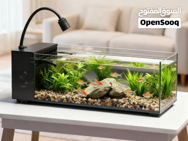 حوض سمك مميز وعررررض عليه لمدة يومين السعر غير شامل التوصيل